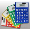 Various Colors Foldable Silicone Calculator